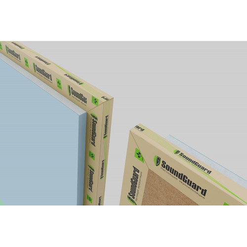 Панель звукоизоляционная SoundGuard ШумоЩит GF 26 1200х400х26 мм