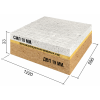 Панель звукоизоляционная Ruspanel Comfort СМЛ+ 1220х590х33 мм