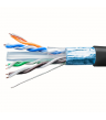 Кабель FTP 4x2x0,5 CAT 6Е 23 AWG Cu Витая Пара