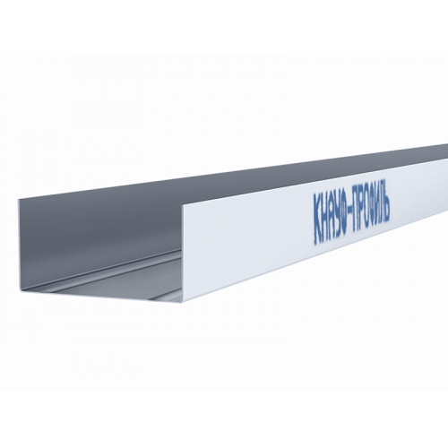 Профиль направляющий Knauf 75х40 мм 0.6 мм 3 м