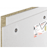 Панель звукоизоляционная АкустикГипс Basic 70 с крепежом 1200x600x70 мм