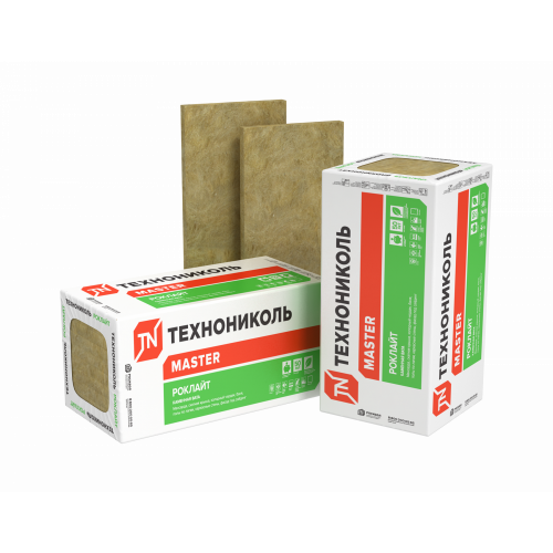 Утеплитель Технониколь Роклайт 1200х600х50 мм 5.76 м2