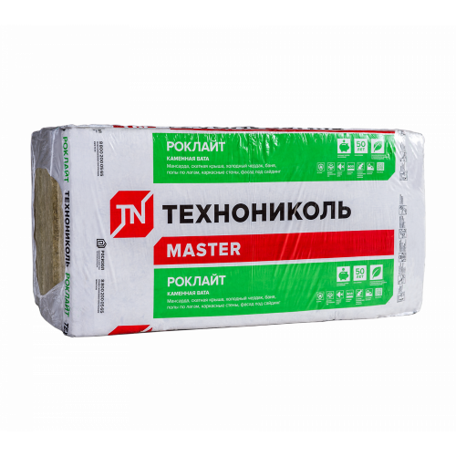 Утеплитель Технониколь Роклайт 1200х600х50 мм 5.76 м2