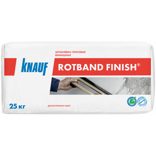 Шпаклевка финишная гипсовая Knauf Ротбанд Финиш 25 кг
