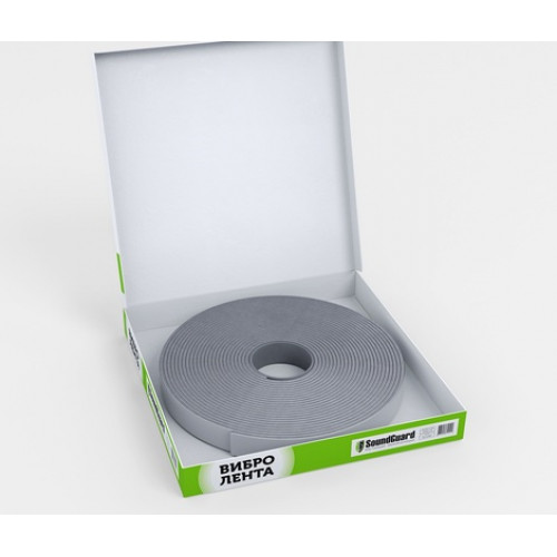 Лента вибродемпфирующая SoundGuard ВиброЛента 27х4 мм 12 м