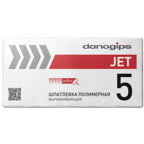 Шпаклевка полимерная выравнивающая Danogips Dano Jet 5 25 кг