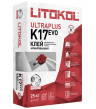 Клей для плитки Litokol UltraPlus K17 серый класс C1 25 кг