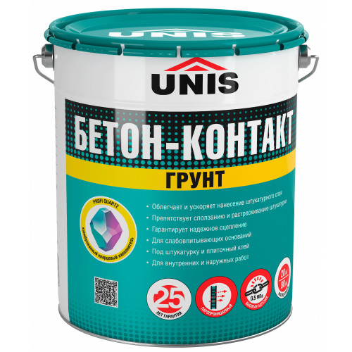 Грунт Бетоноконтакт Unis 20 кг