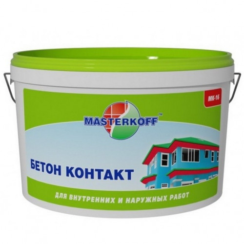 Грунт Бетоноконтакт Masterkoff МК-16 20 кг