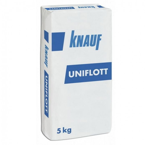 Шпаклевка гипсовая высокопрочная Knauf Унифлот 5 кг
