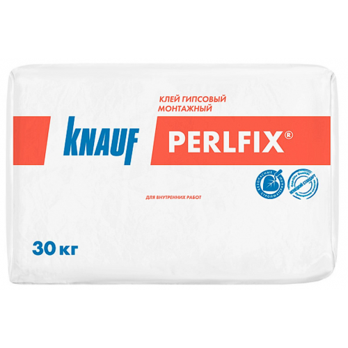 Клей гипсовый монтажный Knauf Перлфикс 30 кг