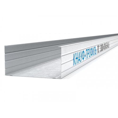 Профиль стоечный Knauf 100х50 мм 0.6 мм 3 м